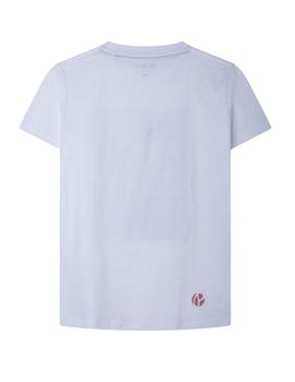 Camiseta Cooper blanco Pepe Jeans