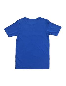 Camiseta azul Cross Quiksilver