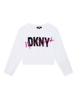 Camiseta M.L blanca DKNY