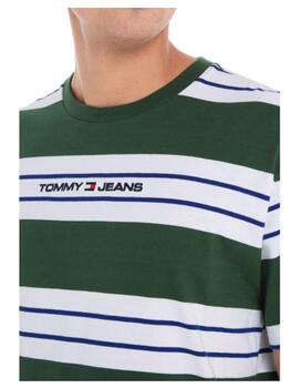 Camiseta relax bold stripe Tommy Jeans