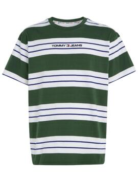 Camiseta relax bold stripe Tommy Jeans