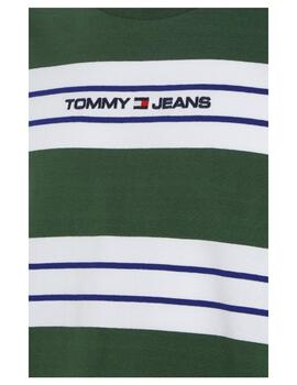 Camiseta relax bold stripe Tommy Jeans