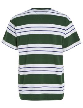 Camiseta relax bold stripe Tommy Jeans