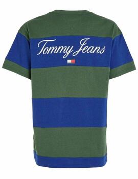 Camiseta RLXD Colorblock Serif Tee Tommy Jeans