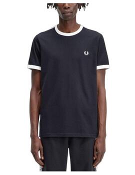 Camiseta taped ringer Fred Perry