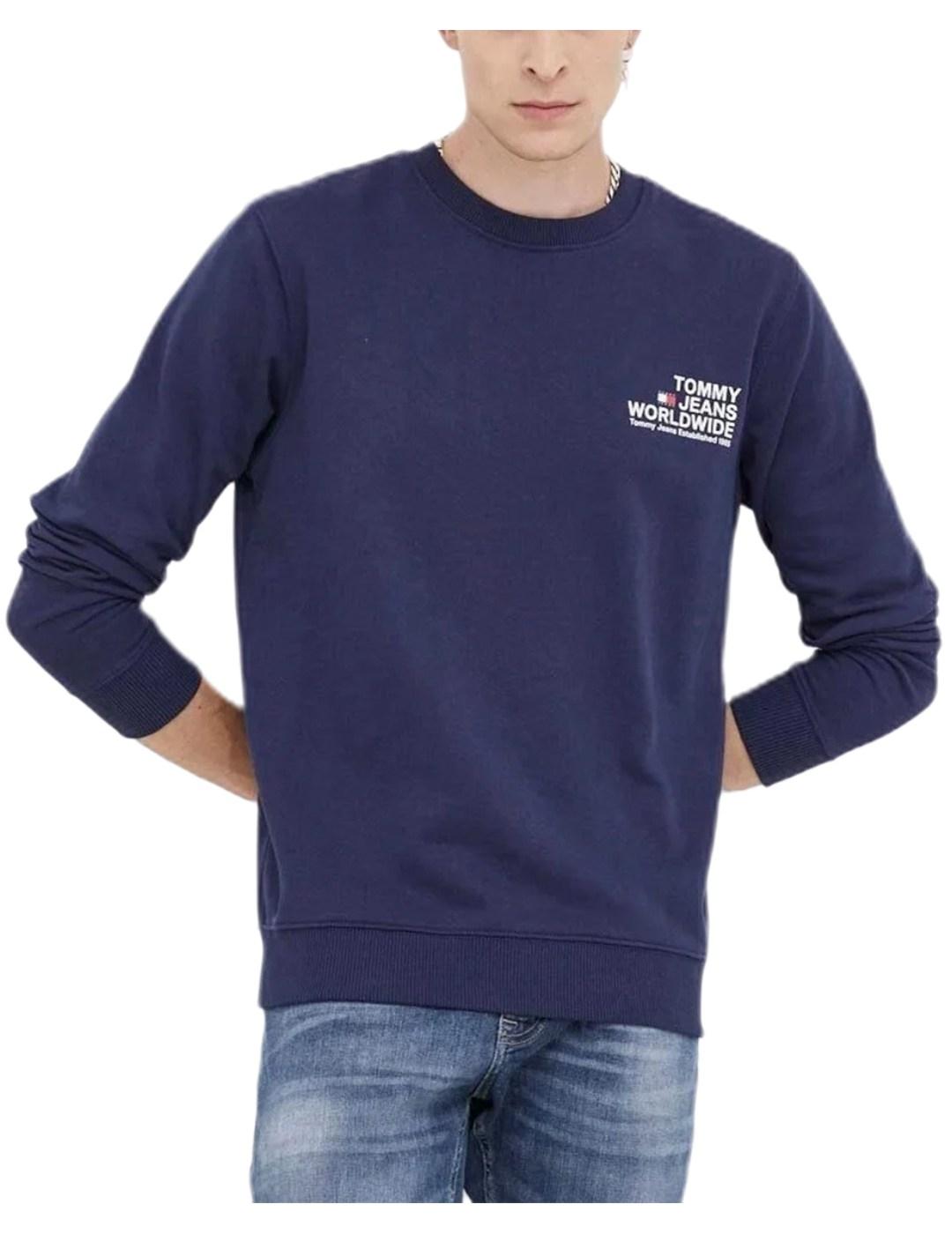 Sudadera Básica Logo Hombre Tommy Jeans DM0DM17780 TJM REG ENTRY