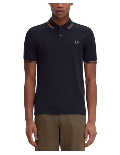 Polo fred perry gris hot sale