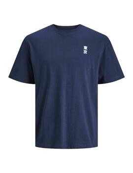 Camiseta Navy Jcotokyo Jack&Jones