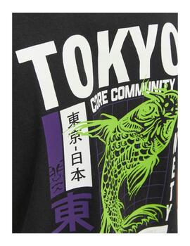 Camiseta Black Jcotokyo Jack&Jones