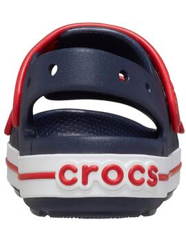 Zueco Crocband Navy/Red Crocs