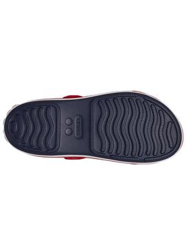 Zueco Crocband Navy/Red Crocs