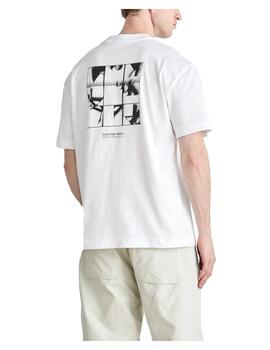 Camiseta Grid Monogram  Calvin Klein