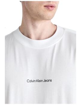 Camiseta Grid Monogram  Calvin Klein