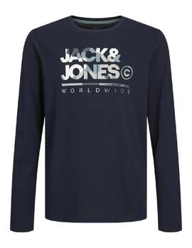 Camiseta JjLuke Tee Navy Jack & Jones