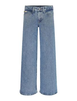 Pantalón Leg Relaxed Denim Calvin Klein