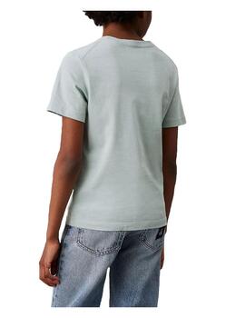 Camiseta Chest Monologo SS Calvin Klein