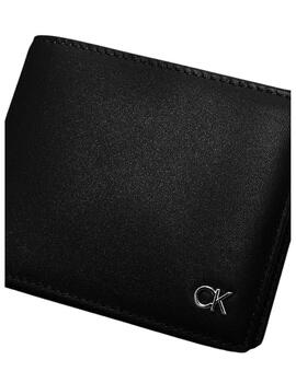 Cartera Metal Bifold Calvin Klein