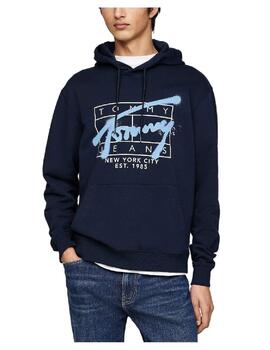 Sudadera  Reg Spray Tommy Jeans