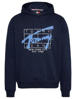 Sudadera  Reg Spray Tommy Jeans