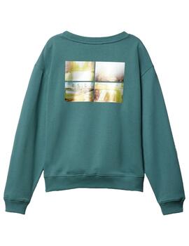 Sudadera City Scene Backprint Calvin Klein