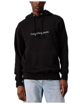 Sudadera Chenille Monologo Calvin Klein