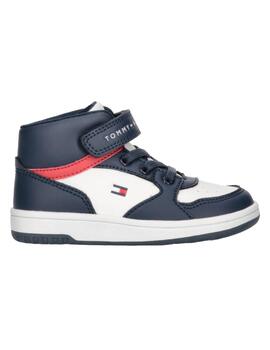 Zapatilla Sneaker High Top Velcro Tommy Hilfiger