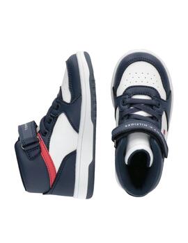 Zapatilla Sneaker High Top Velcro Tommy Hilfiger