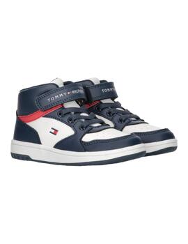 Zapatilla Sneaker High Top Velcro Tommy Hilfiger