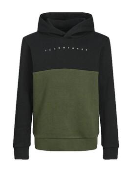 Sudadera Blocked Sweat Black Jack & Jones