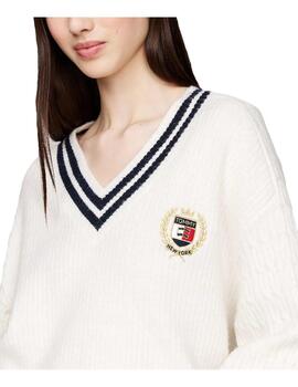 Jersey Crest Cable Tommy Jeans