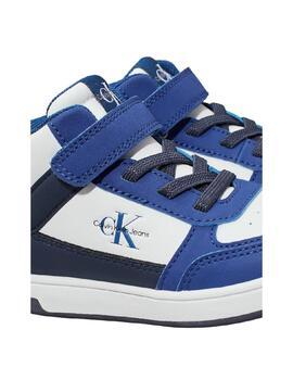 Zapatilla Sneaker velcro Blue Calvin Klein