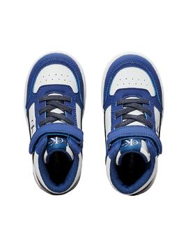 Zapatilla Sneaker velcro Blue Calvin Klein