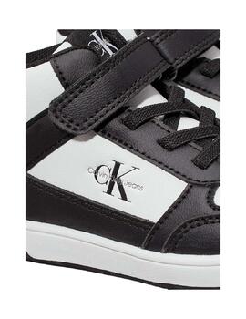 Zapatilla Sneaker velcro Black Calvin Klein