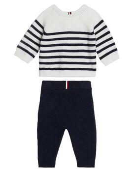 Conjunto Nautical Stripe Tommy Hilfiger