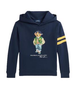 Sudadera Navy Bear Polo Ralph Lauren