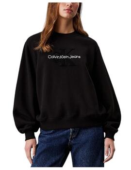 Sudadera Chenille Monologo Calvin Klein