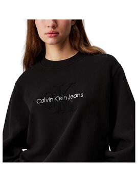 Sudadera Chenille Monologo Calvin Klein