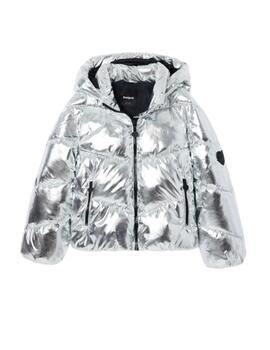 Chaqueta Plata Desigual