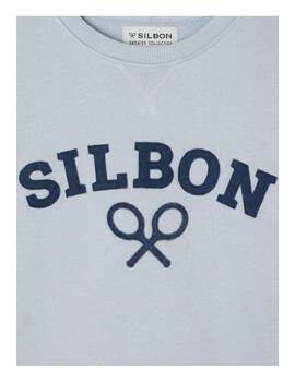 Sudadera logo raqueta Silbon