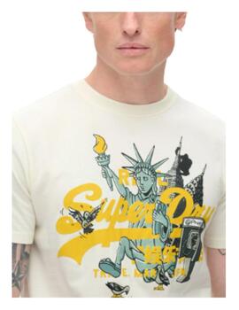 Camiseta New York vl graphic Superdry