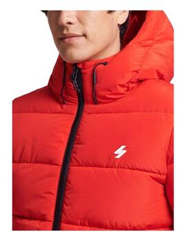 Chaqueta hooded sports puffer Superdry