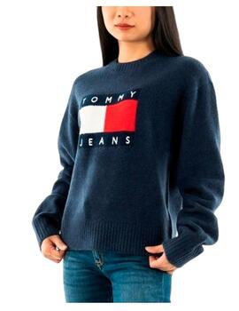 Jersey Melange Flag Tommy Jeans