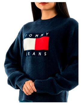 Jersey Melange Flag Tommy Jeans