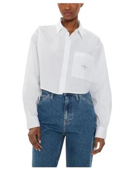 Camisa Woven Label Calvin Klein