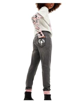 Pantalón Legging Denim Grey Desigual