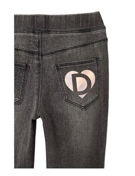 Pantalón Legging Denim Grey Desigual