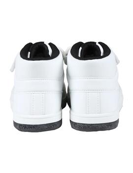 Zapatilla Sneaker Velcro White Calvin Klein