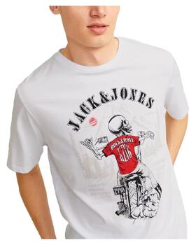 Camiseta Jjskull Rock Jack and Jones