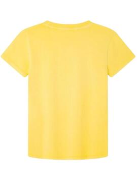 Camiseta Davide Tee Yellow Pepe Jeans