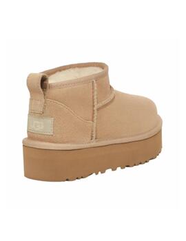 Bota Classic Ultra Mini Platform Sand UGG